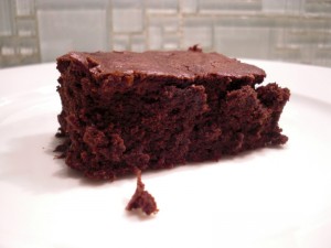 glutenfree vegan brownie